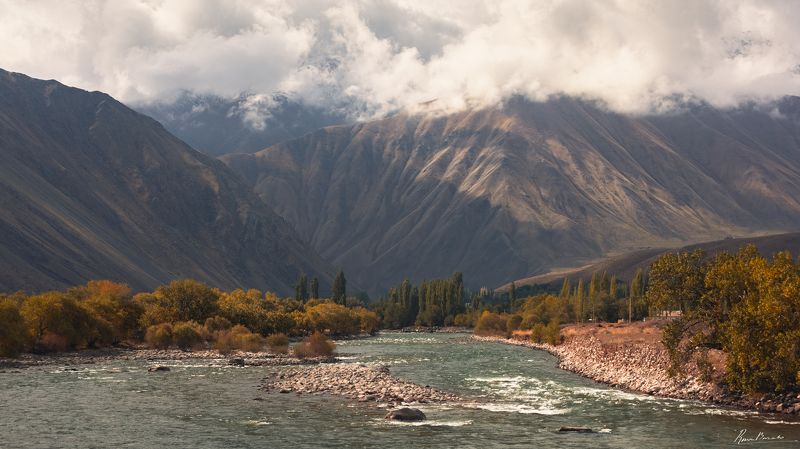 kyrgyzstan, kekemeren, river, gorge, mountains, landscape, киргизия, кыргызстан, кекемерен Kyrgyz mountains and the river of Kekemeren фото превью