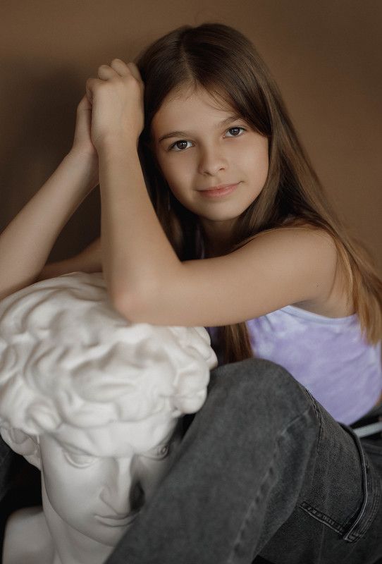 девочка, портрет, фотосессия, girl, young, portrait, творческий портрет, детский портрет, young girl, дети, children, детская фотография, детская фотосессия, постановка, постановочная фотография, girl portrait, фотопроект Соня фото превью