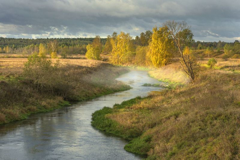 Осеннее утро. фото превью