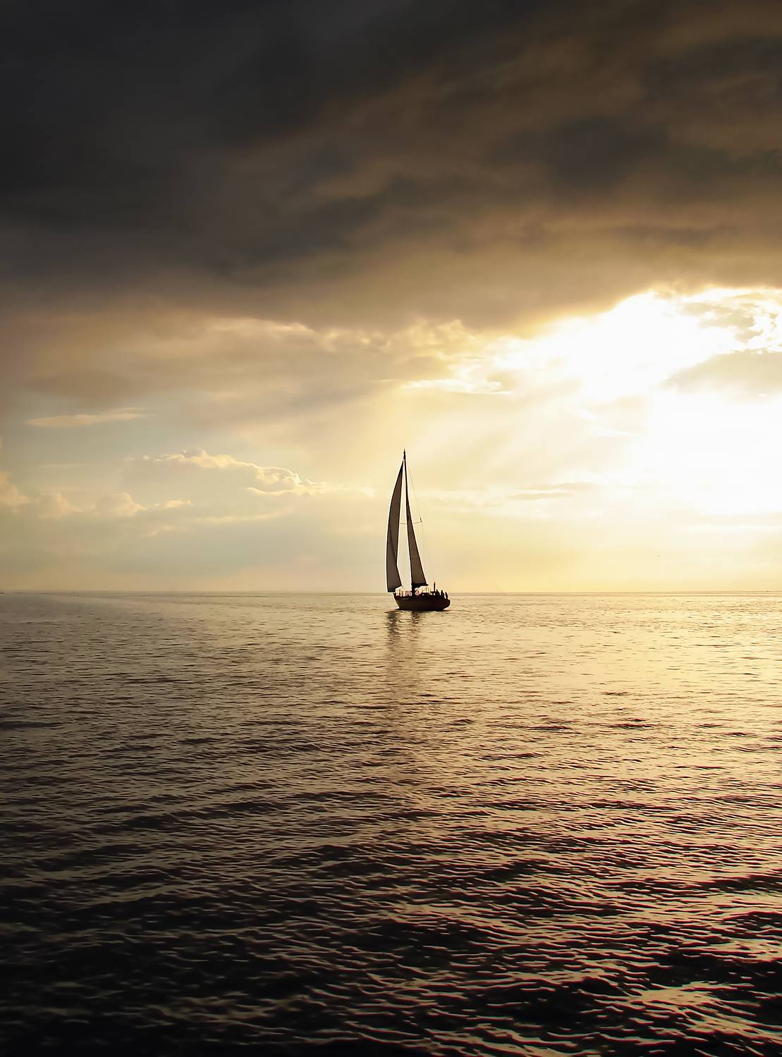 закат, залив, питер, море, парус, парусник, санкт-петербург, финский залив, Zakharov Armen