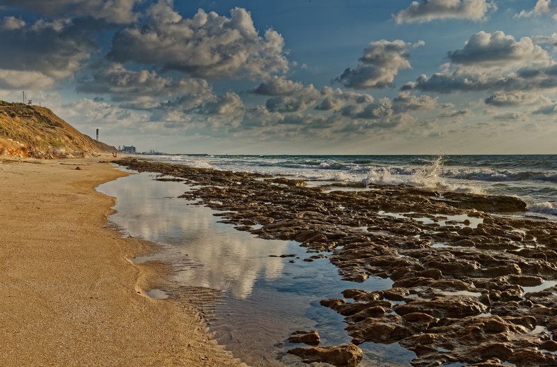The Mediterranean Sea,Sunset фото превью