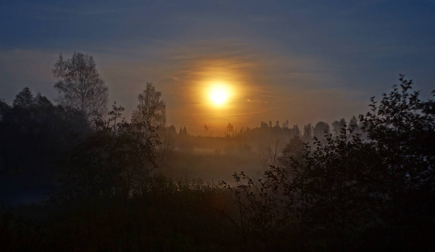 ночь,луна,туман., sasha yudin