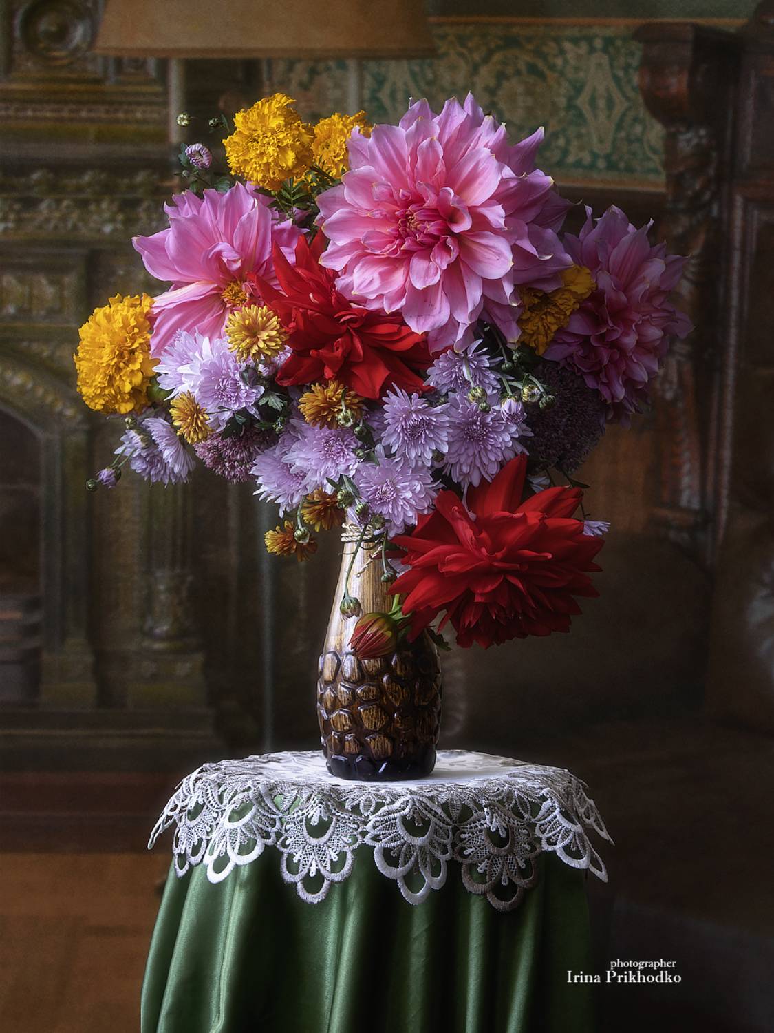 натюрморт,цветы, букеты, интерьер, Приходько Ирина