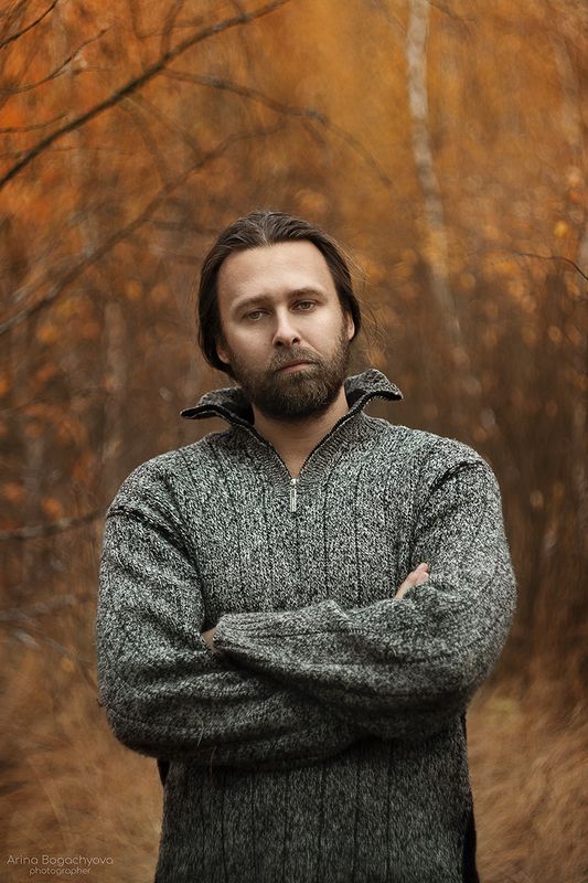 Осенний портрет на Гелиос 44м-7 фото превью