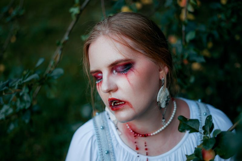 портрет, девушка. образ, вампир, сказка Ghoul фото превью