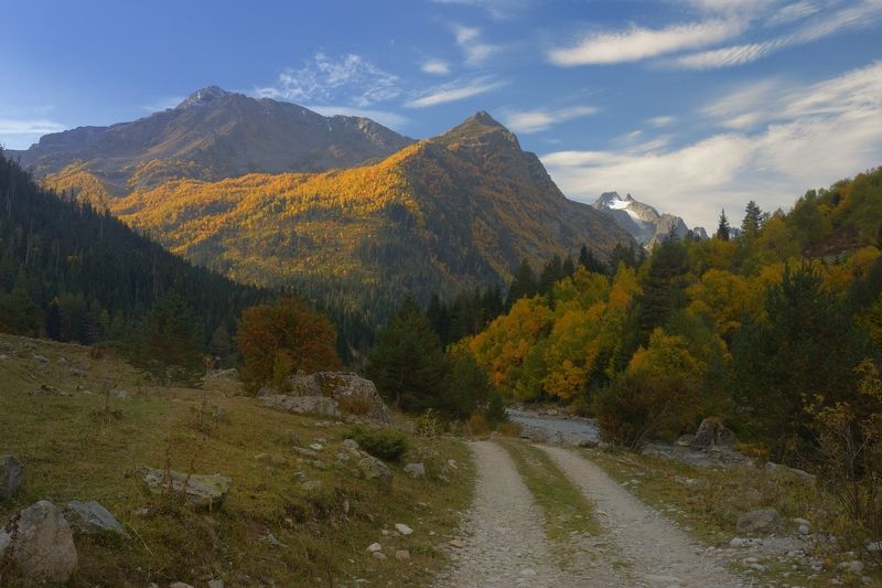 Осень в Гондарае фото превью
