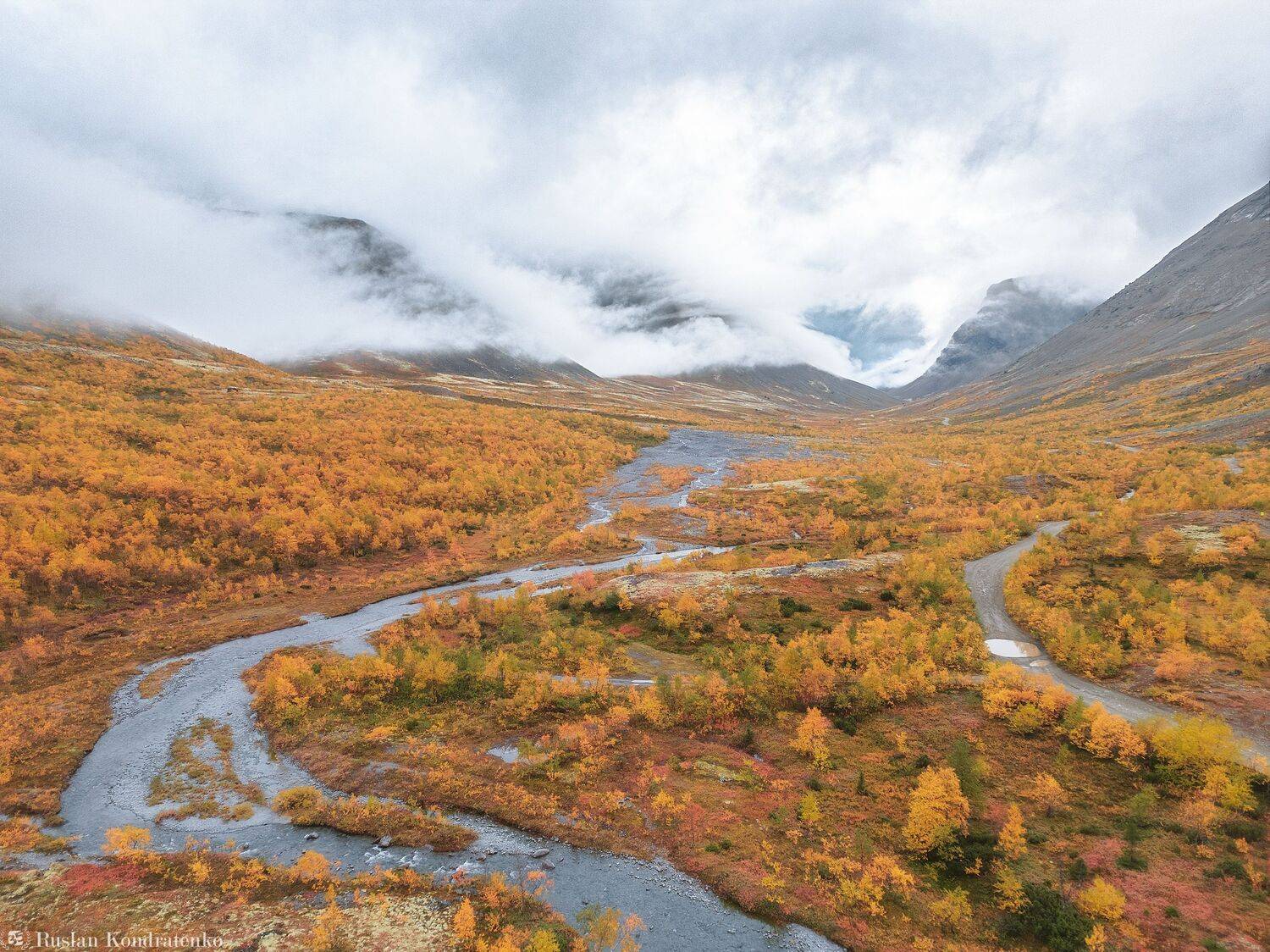 хибины, осень, кольский полуостров, горы, кольский, кунийок, Кондратенко Руслан