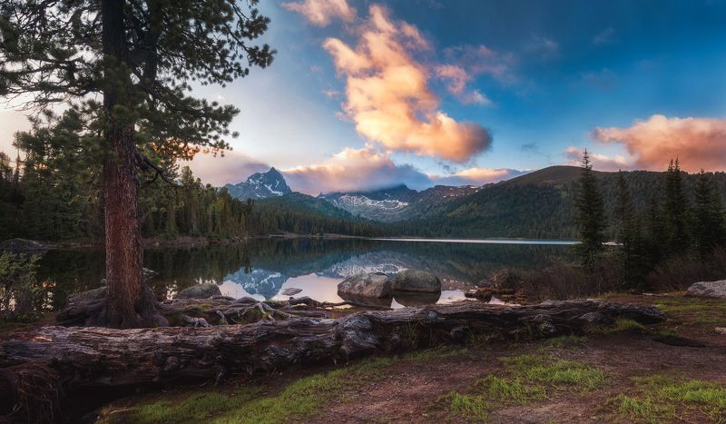 сибирь, ергаки, светлое, озеро Озеро Светлое, Ергаки фото превью