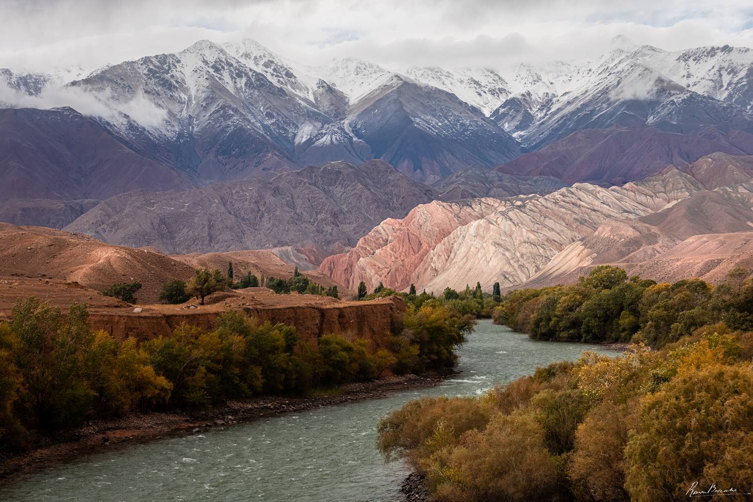 kyrgyzstan, kekemeren, river, gorge, mountains, landscape, киргизия, кыргызстан, кекемерен, Bevzenko Roman