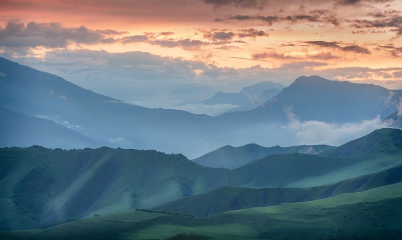 горы ингушетия просторы пейзаж приэльбрусье А за горами горы... фото превью