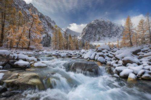 Зима в сентябре...