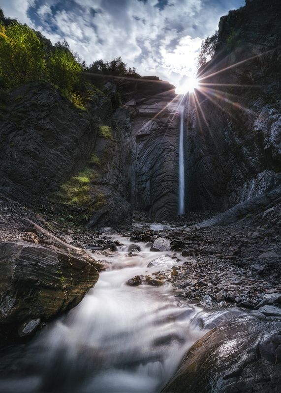 Зрыхский водопад. Южный Дагестан…  Zrych waterfall. Southern Dagestan... фото превью