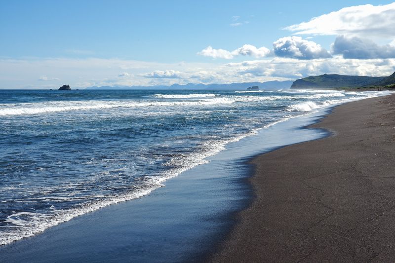 Тихий Океан. Халактырский пляж фото превью