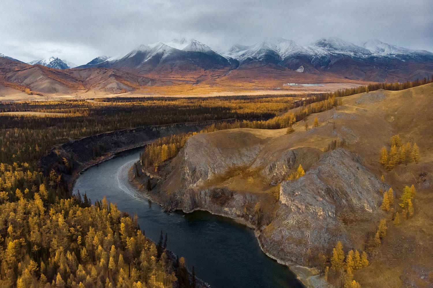 ока, саяны, аха, осень, Тильпунов Михаил