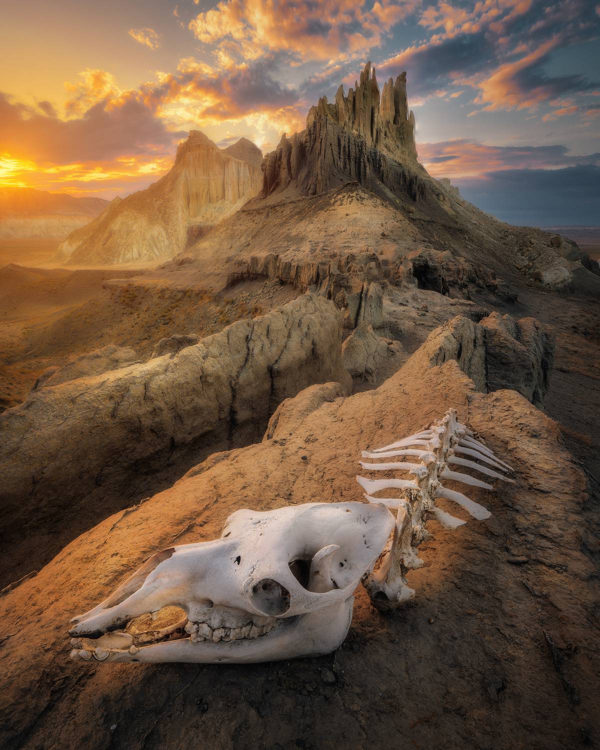 казахстан, мангистау, айракты, долина замков, закат, Kozlov Sergey