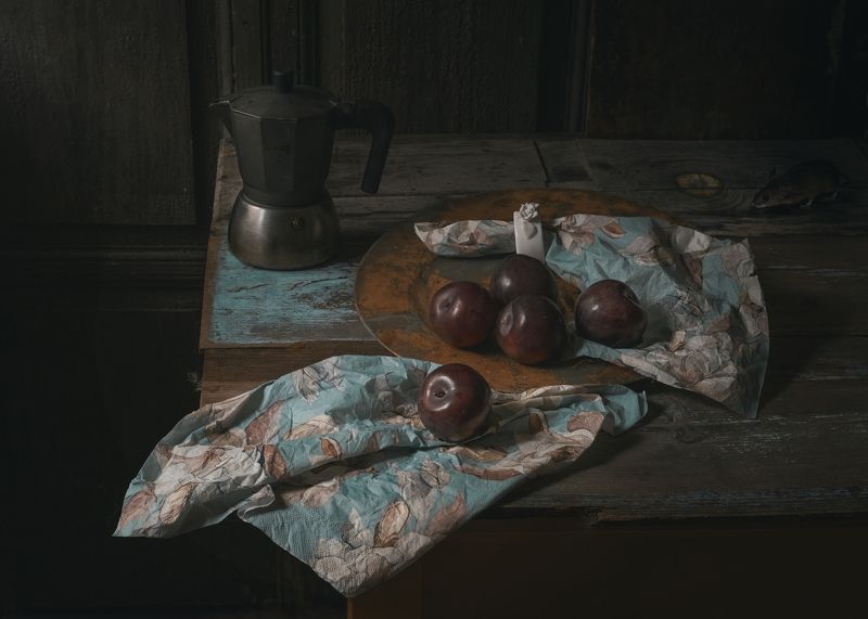 Ciruelas y ratón фото превью