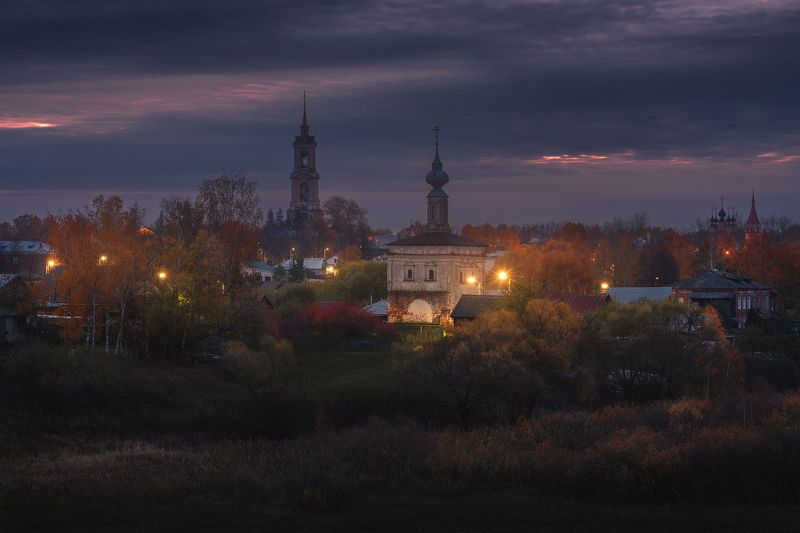 Предрассветный Суздаль фото превью
