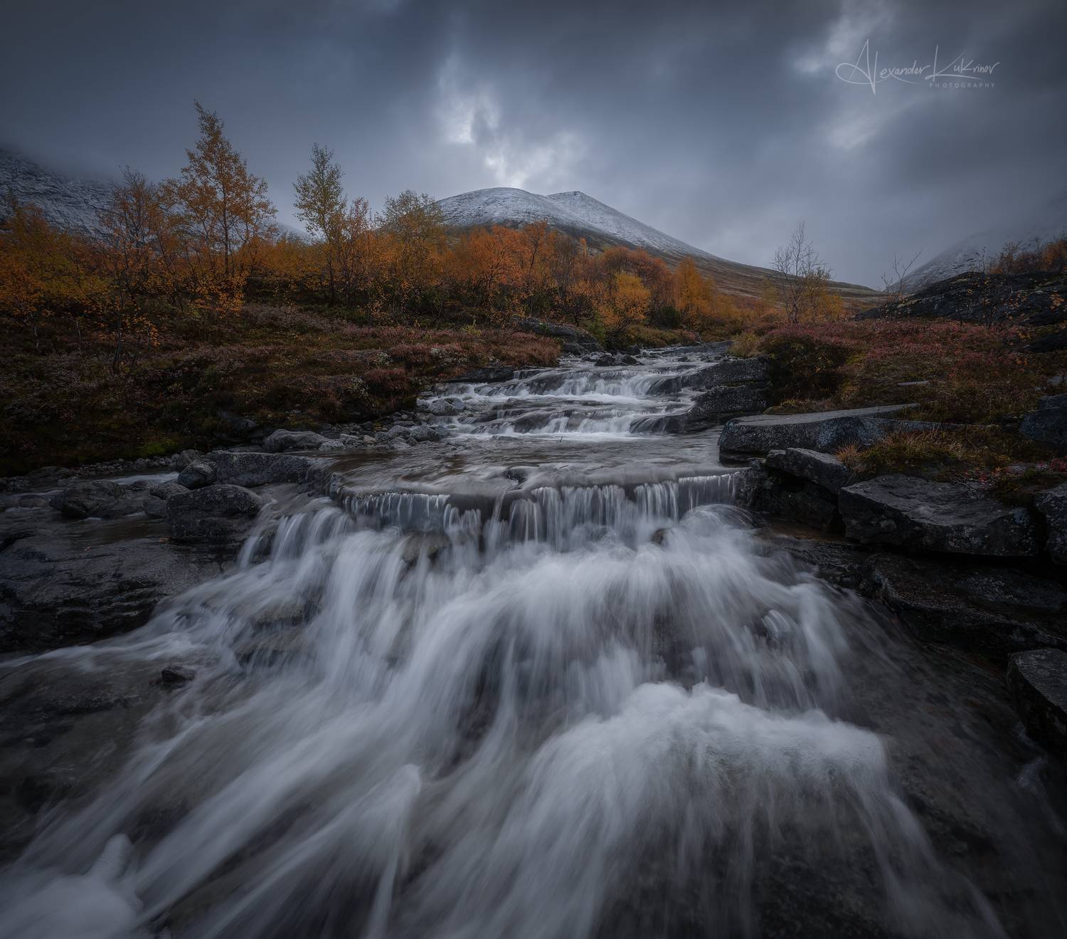осень, пейзаж, хибины, Александр Кукринов
