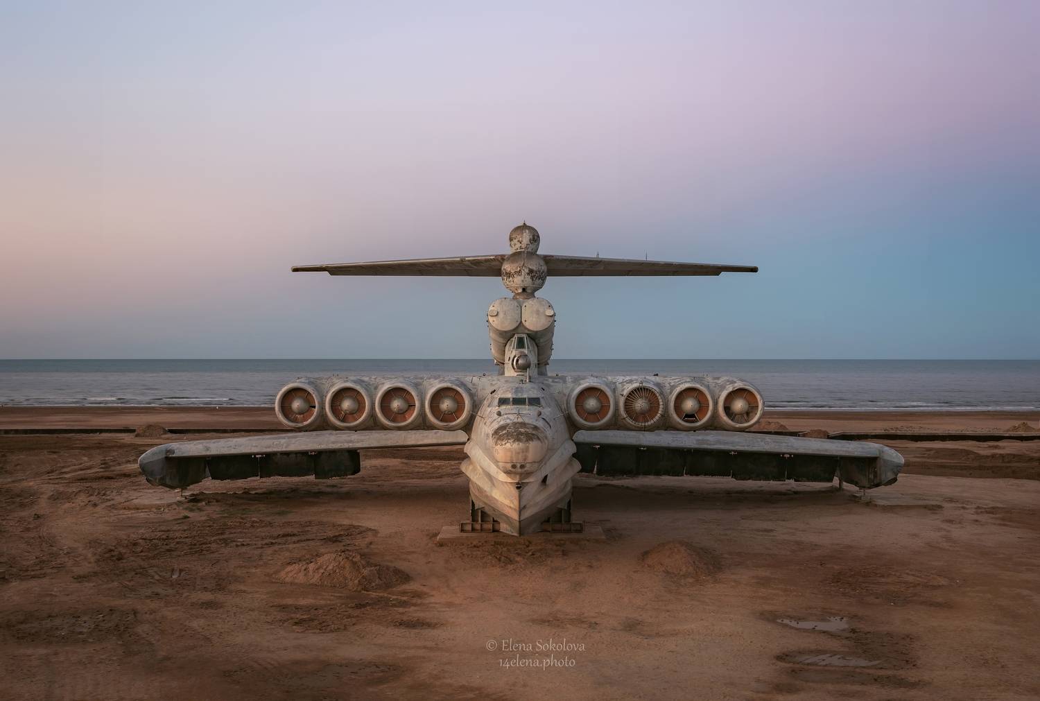 лунь, море, экраноплан, Соколова Елена