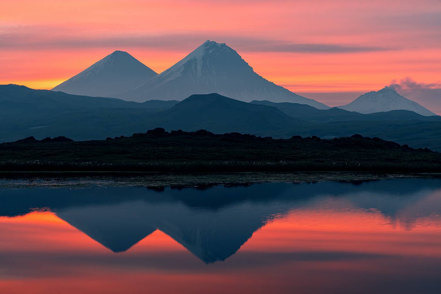 долина великанов, камень, камчатка, ключевская сопка, вулканы, Александр Телешов