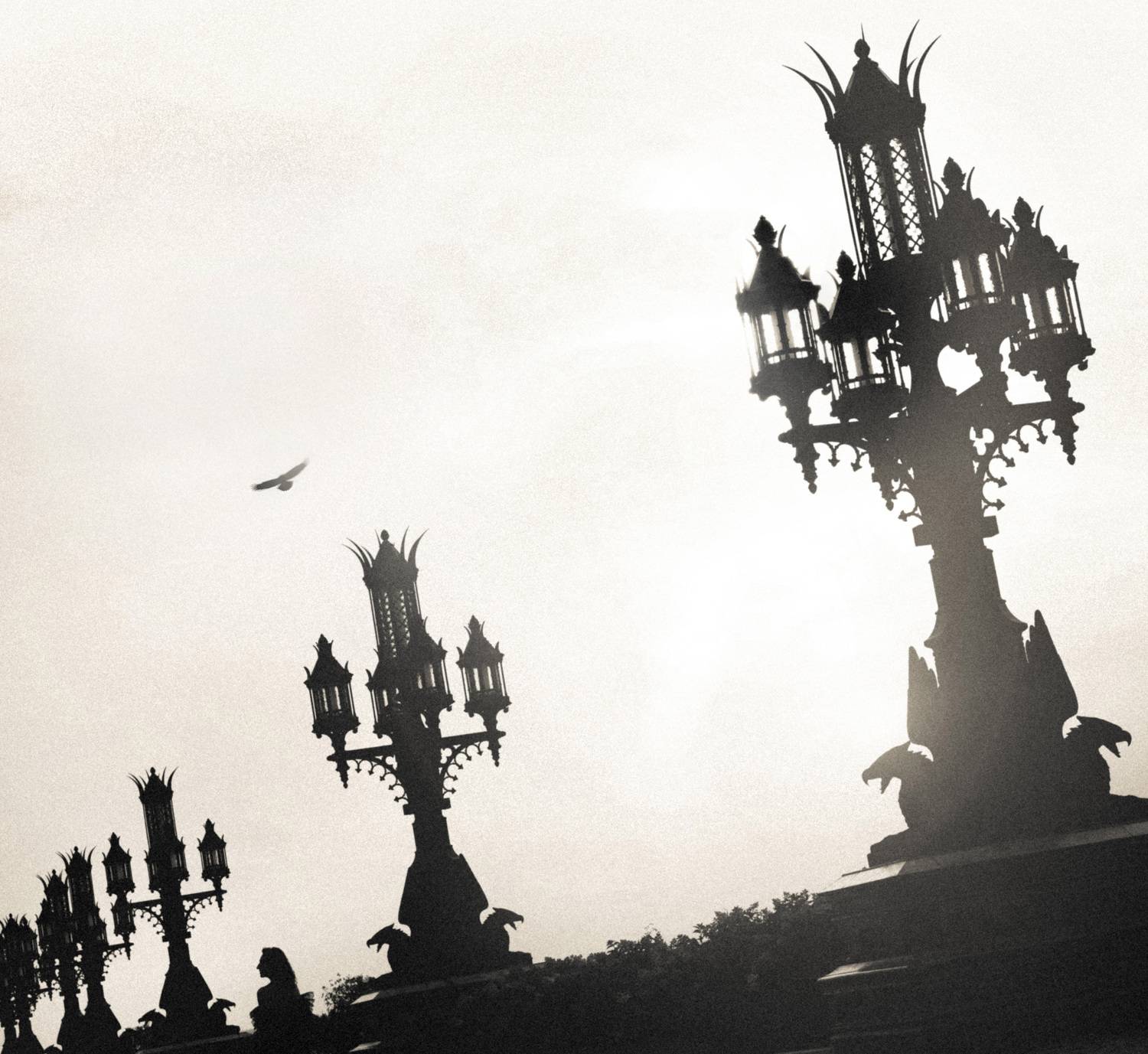 девушка,силуэт,архитектура,закат, Буданова Мария