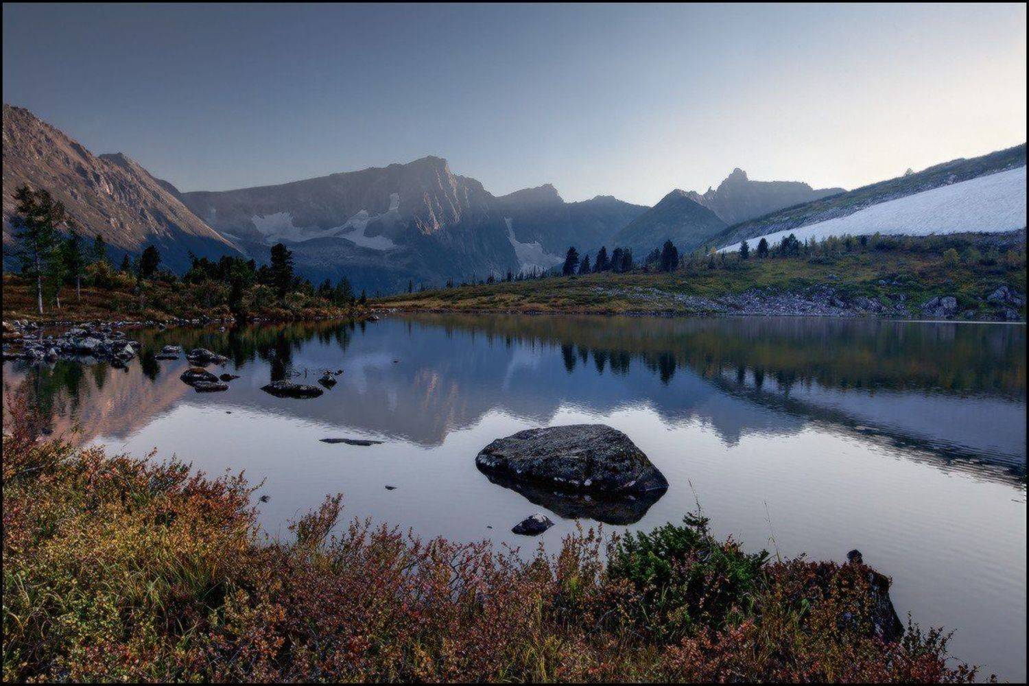 вечер, горы, золотая долина, кузнецкий алатау, озеро круглое, ярославский виталий, Виталий из Н-ска