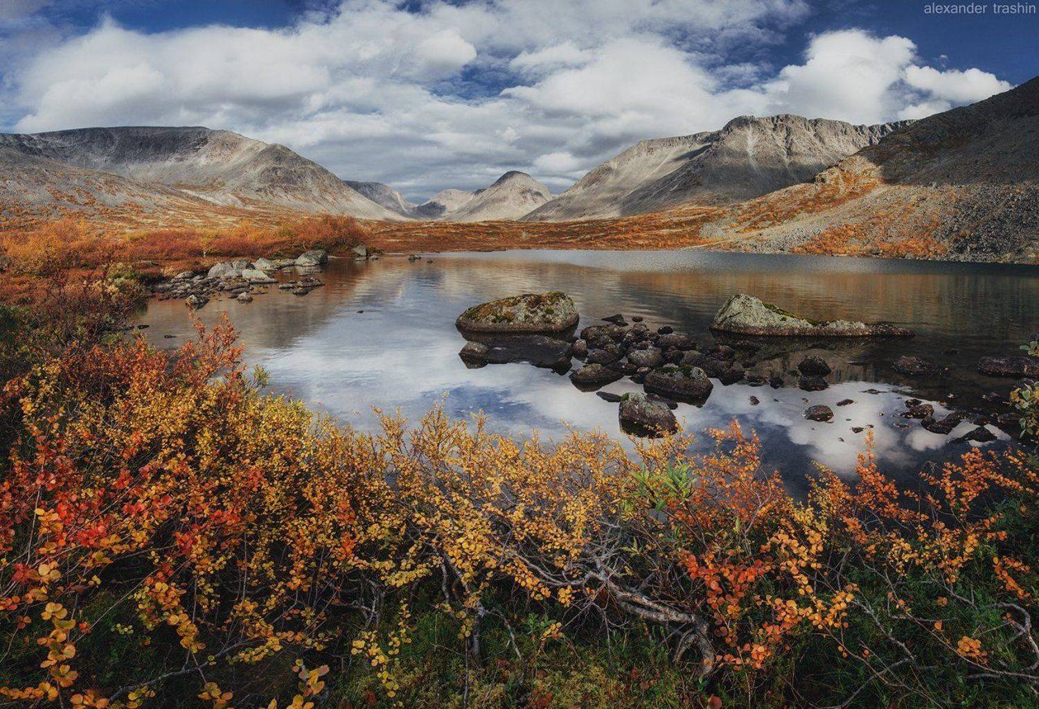 кольский, кольский полуостров, осень, хибины, Александр Трашин