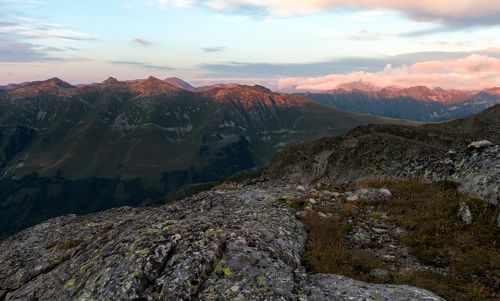 Закат в горах