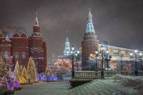 Москва предновогодняя