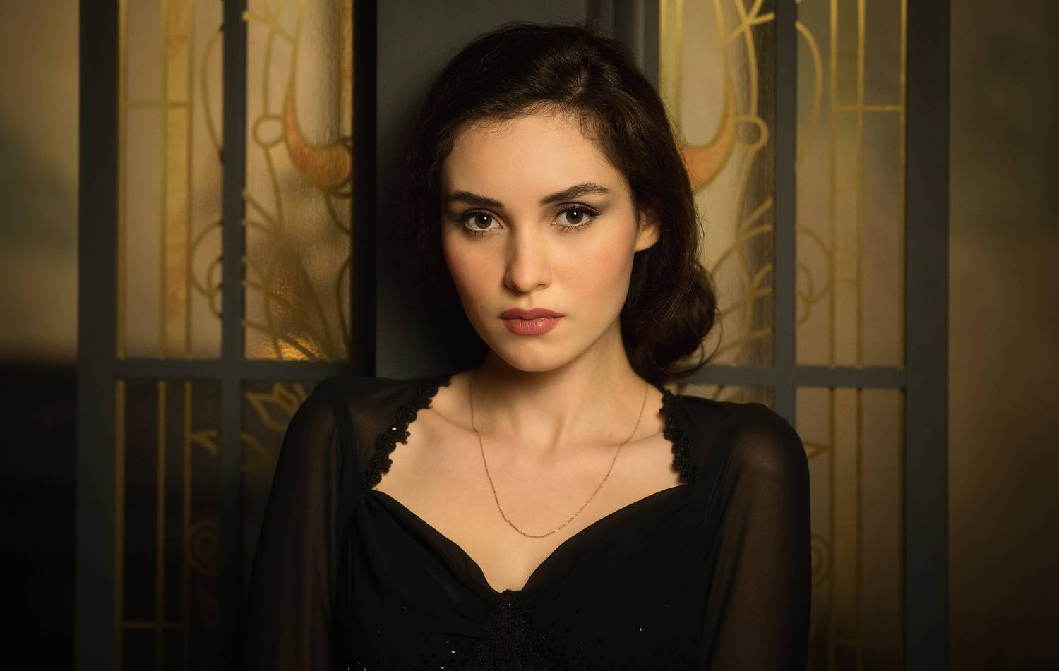 портрет, девушка, Алексей Назаров