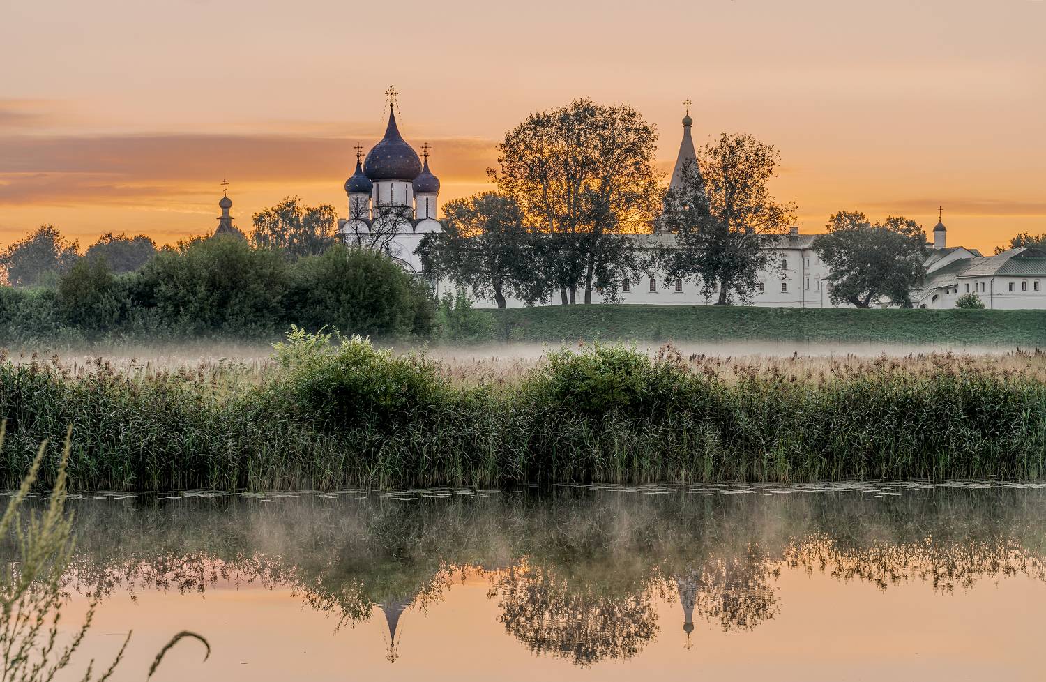 суздаль. август. тепло....туман, Бирюков Вячеслав