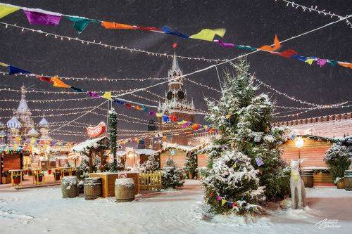 Москва предновогодняя