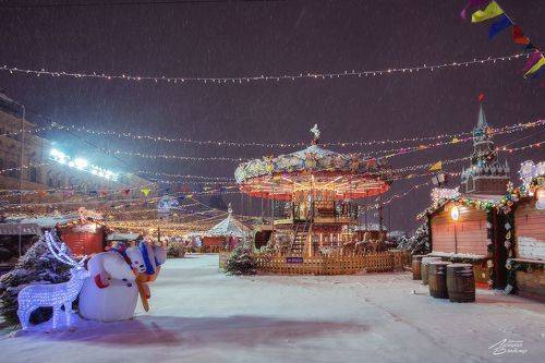 Москва предновогодняя