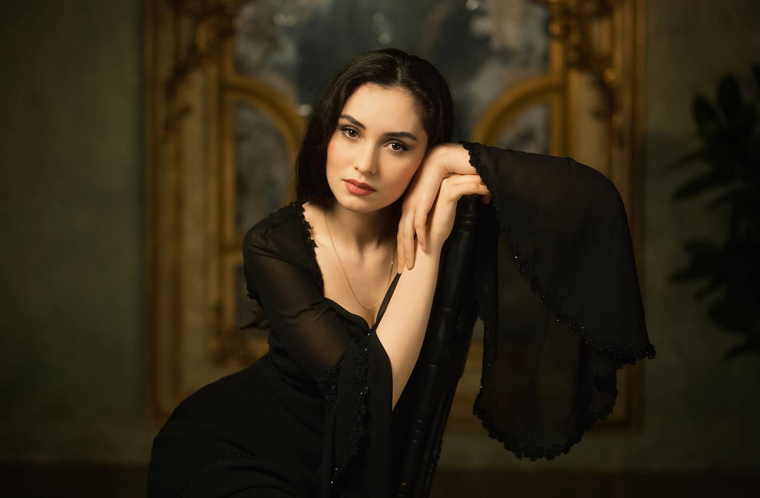 портрет, девушка, Алексей Назаров