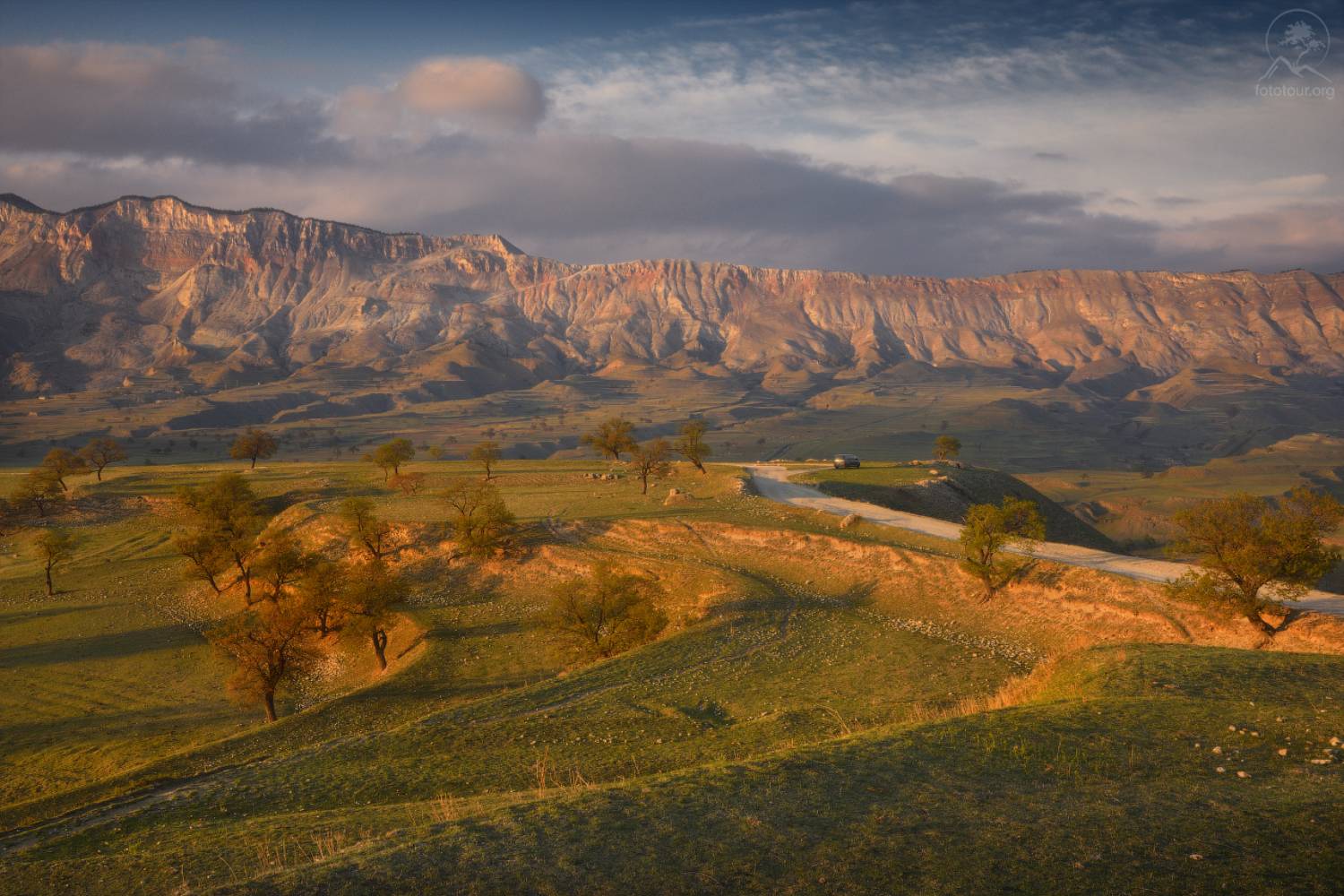 дагестан, горный дагестан, кавказ, фототур в дагестан,  деревья, горы, свет, террасы, Гордиенко Анатолий