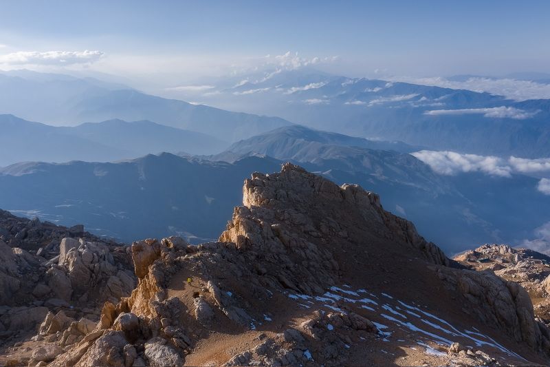 Гора Шалбуздаг. Выше облаков. 4142м…  Mount Shalbuzdag. Higher than clouds. 4142m... фото превью