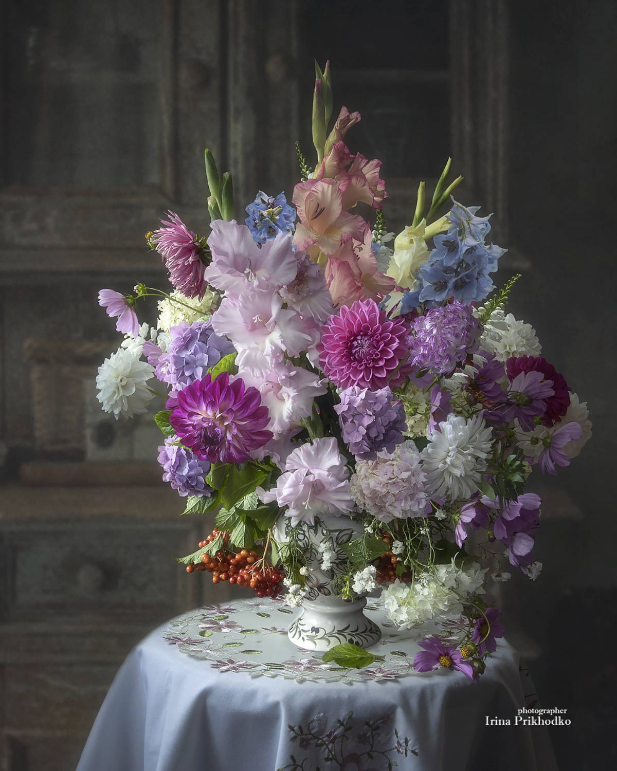 натюрморт, цветы, букеты, интерьер, Приходько Ирина