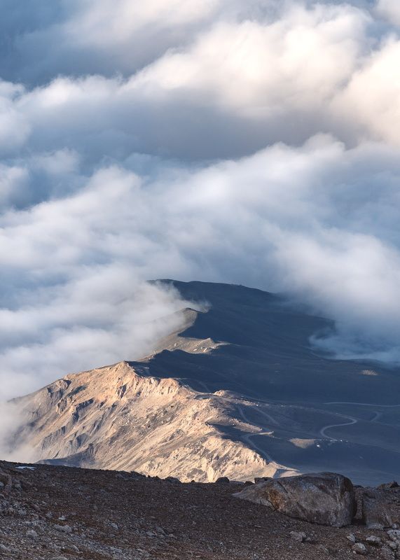 Гора Шалбуздаг. Выше облаков. 4142м…  Mount Shalbuzdag. Higher than clouds. 4142m... фото превью