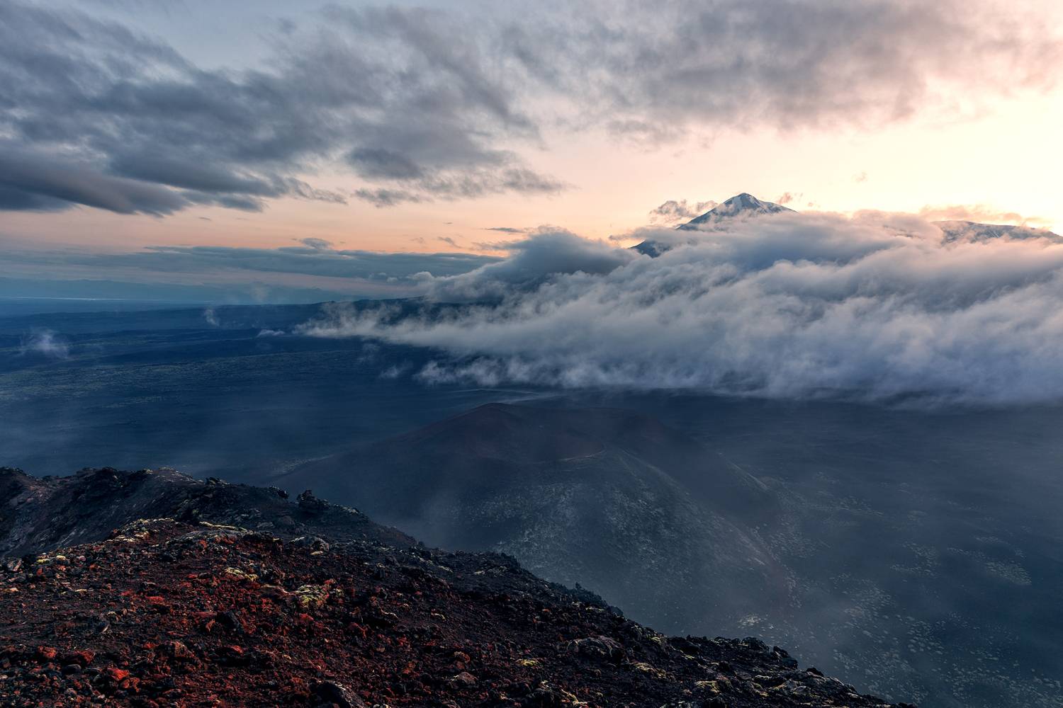 долина великанов, толбачик, камчатка, вулканы, острый толбачик, Александр Телешов