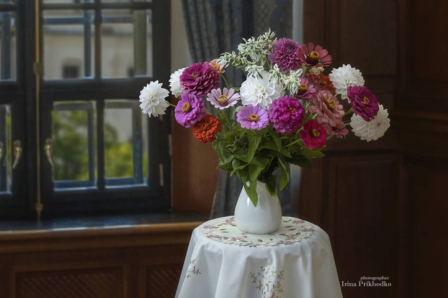натюрморт, цветы, букеты, интерьер, Приходько Ирина