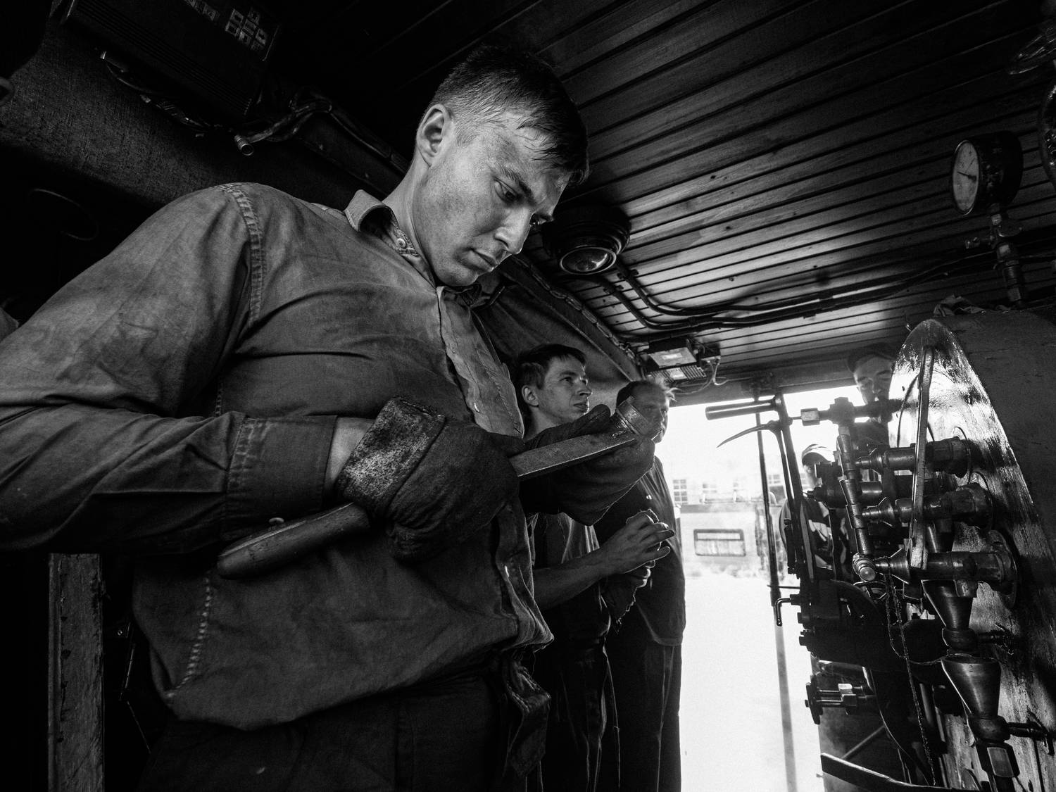 паровоз, портрет, hardwork, steamlocomotive, Щеголев Николай