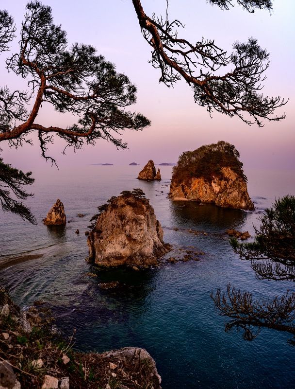 Закат в Приморье. фото превью