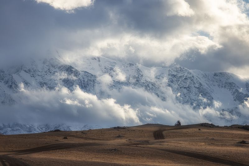 алтай природа пейзаж горы курай altai mountains На смотровой. фото превью