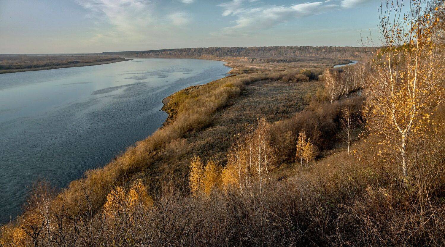 осень река томь, Алексей Хахлов