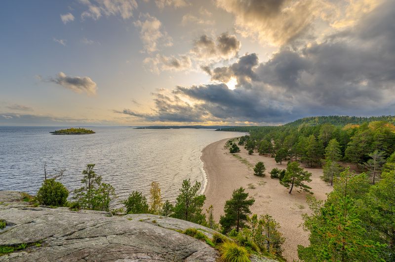В ожидании заката над Ладогой... фото превью
