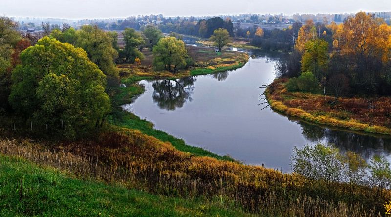 осень,руза. Осенние дали. фото превью