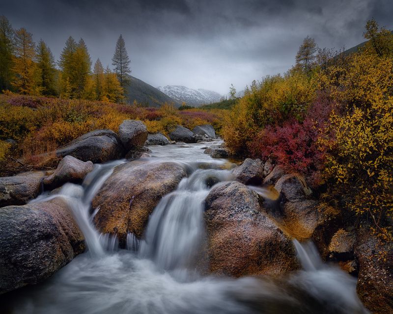 Перекаты на ручье Студеный фото превью