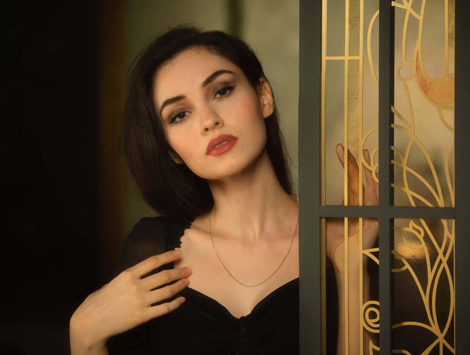 портрет, девушка, Алексей Назаров