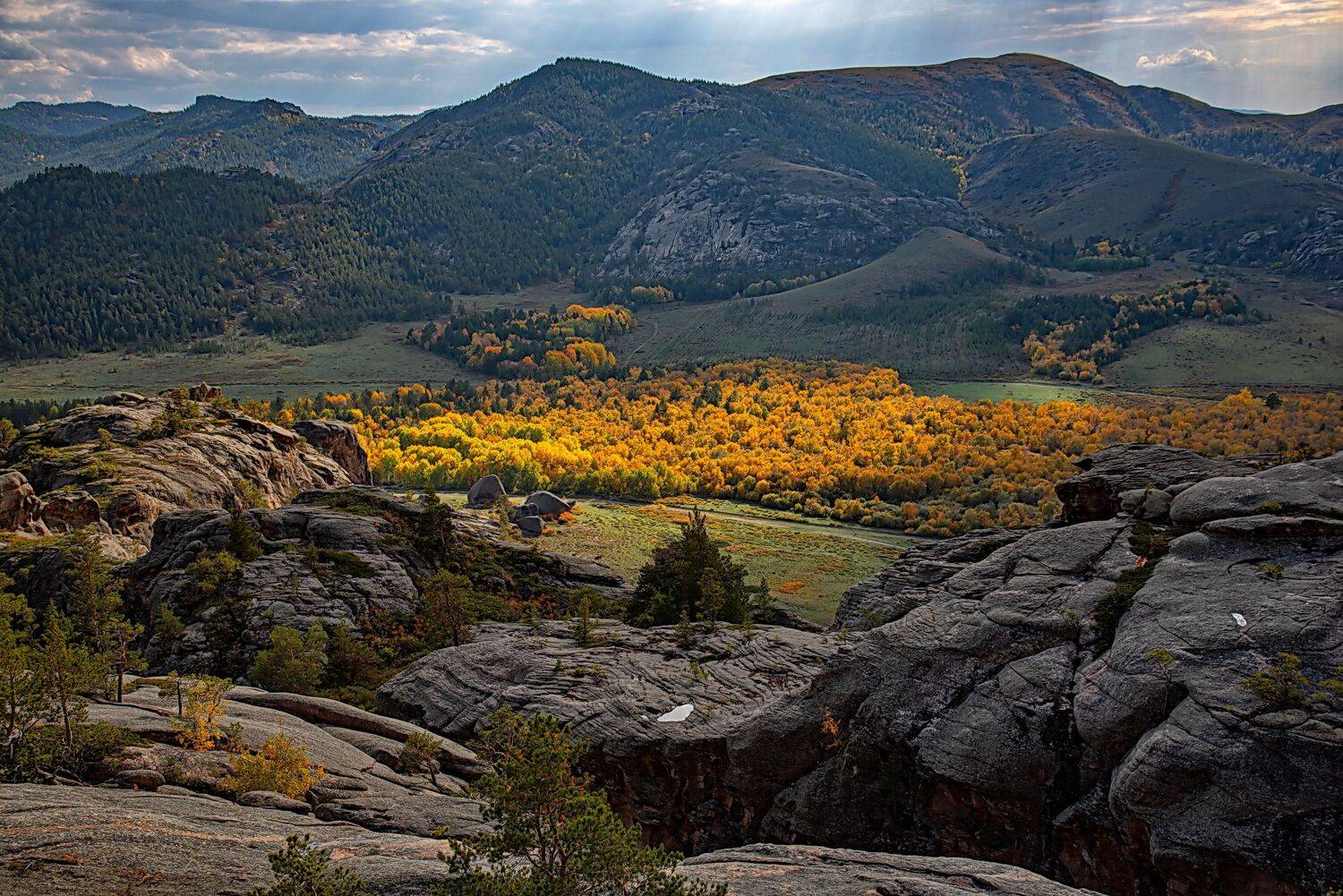 горы каркаралинск, Евгений Дроботенко