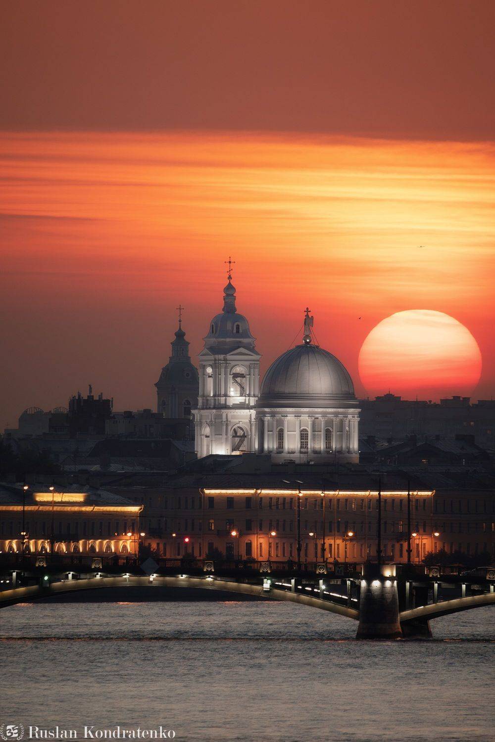 санкт-петербург, закат, прострел, екатерининская церковь, церковь, композитная фотография, time blending, Кондратенко Руслан